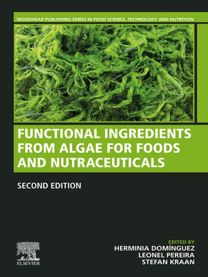 cover image of Functional Ingredients from Algae for Foods and Nutraceuticals